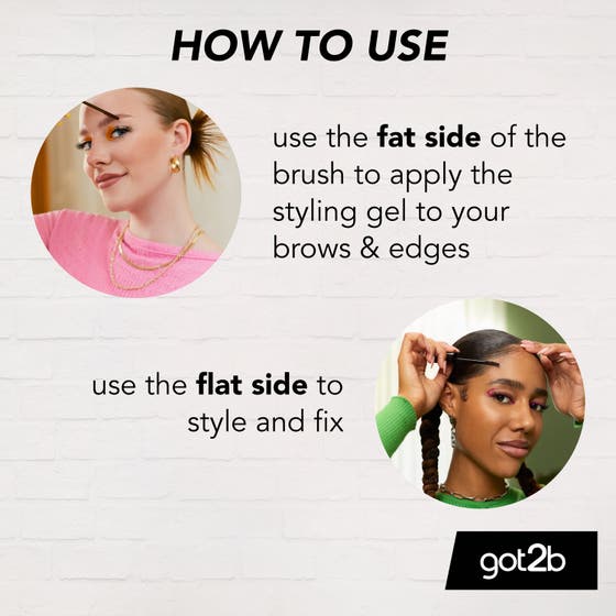 Glued 4 Brows & Edges