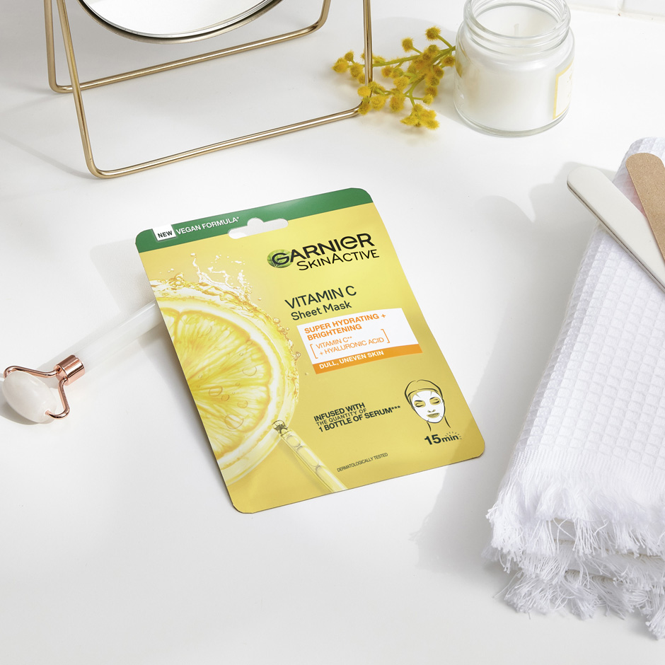 SkinActive Vitamin C Sheet Mask