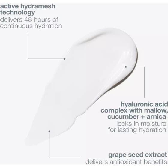 Dermalogica Skin Smoothing Cream 50 ml återfuktande dermalogica moisturizer ger 48 timmars fukt på grå bakgrund.