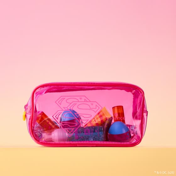 Superman make-up bag