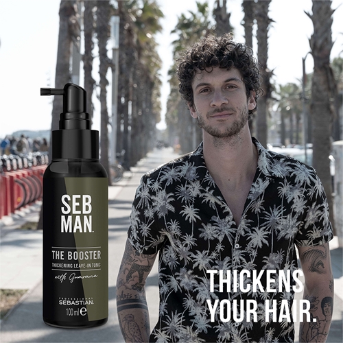 Sebastian SEB MAN The Booster Thickening Leave-In Tonic