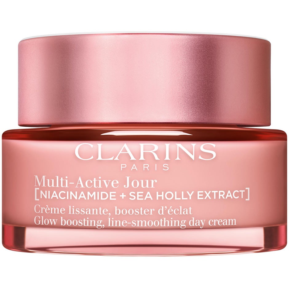 Clarins Multi-Active Jour Glow Boosting,Line-Smoothing Day Cream for Dry Skin