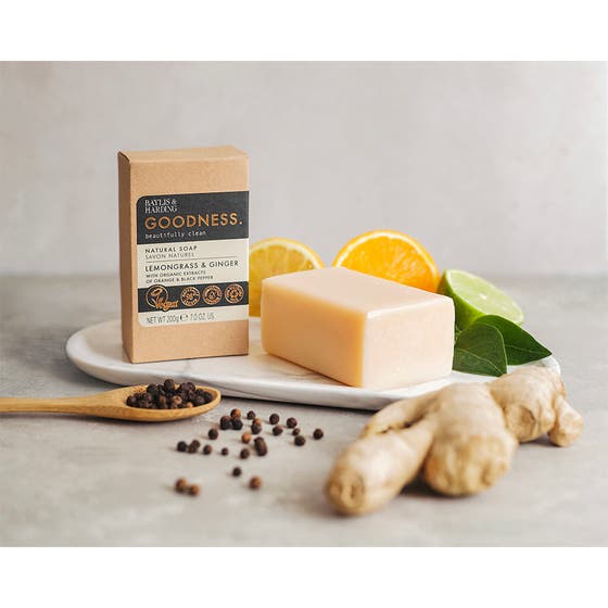 Goodness Lemongrass & Ginger Soap