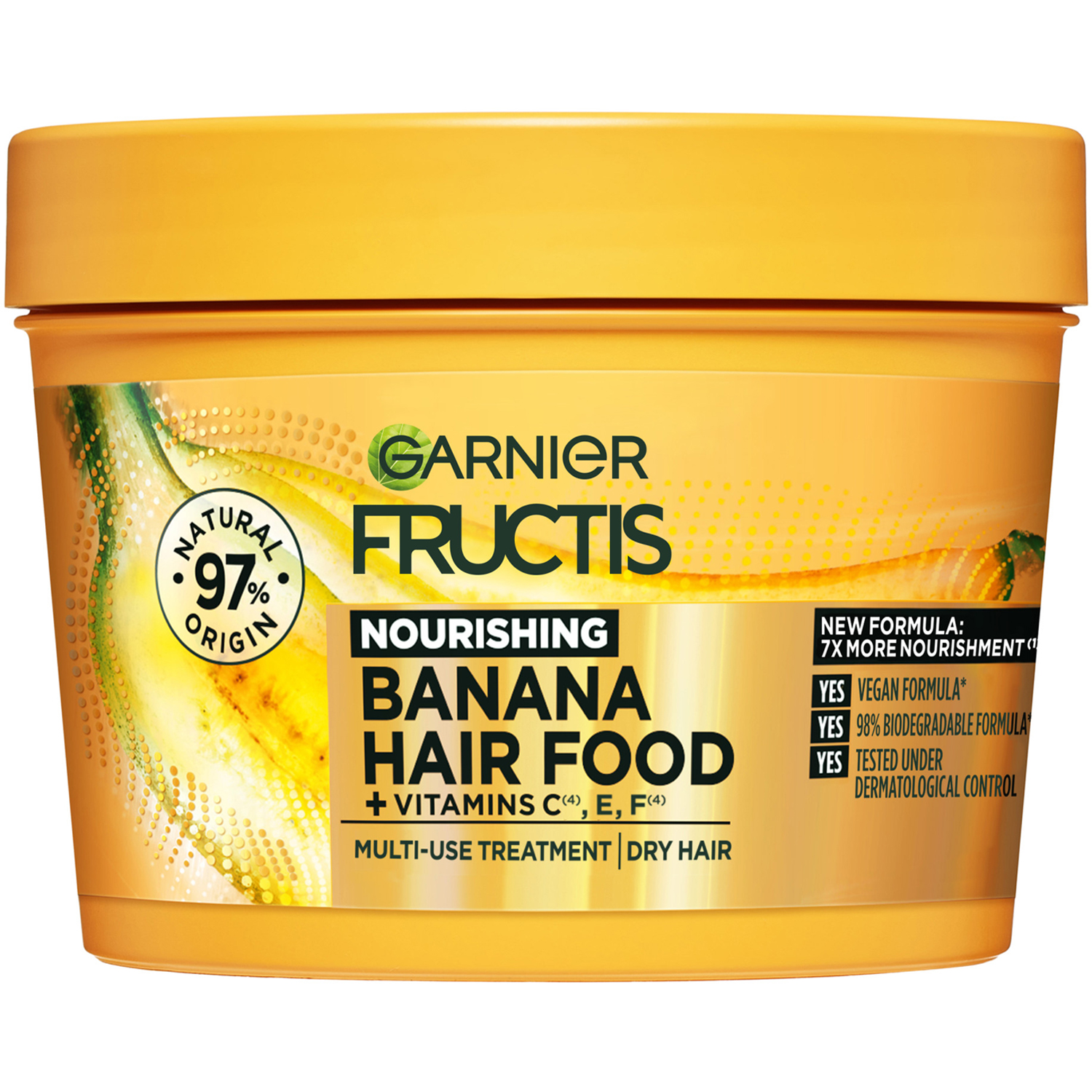 Hair Food Banana Mask, 400 ml Garnier Hårinpackning