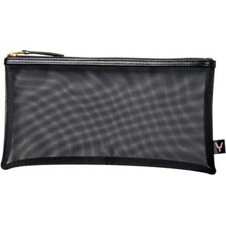 Mesh Beauty Bag Black