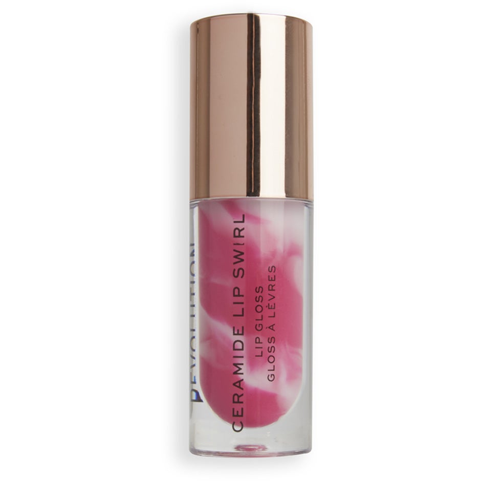 Makeup Revolution Lip Swirl Ceramide Gloss Berry Pink - 4,5 ml