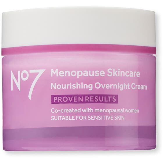 Menopause Skincare Nourishing Overnight Cream