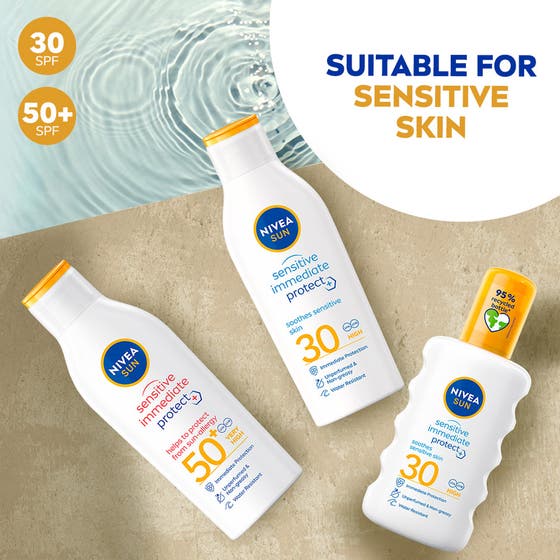 Sensitive Immediate Protect Soothing Sun Lotion SPF30