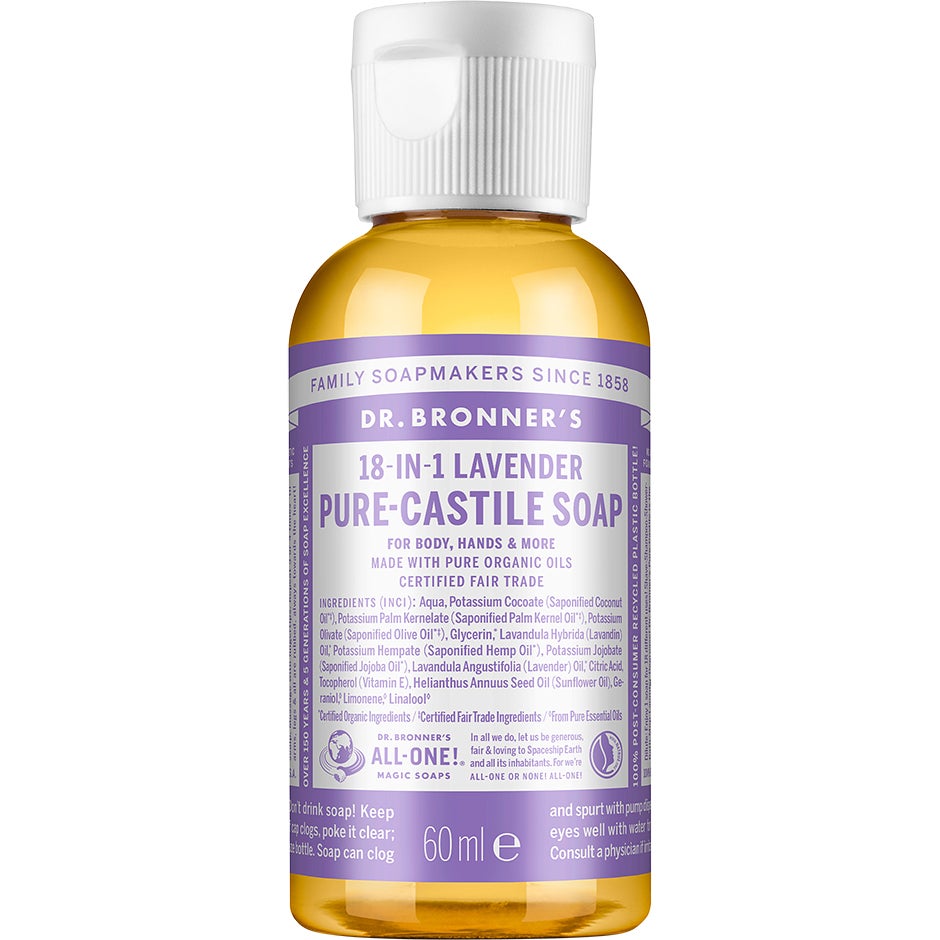 Dr-Bronner's Magic Soaps Lavender 60 ml