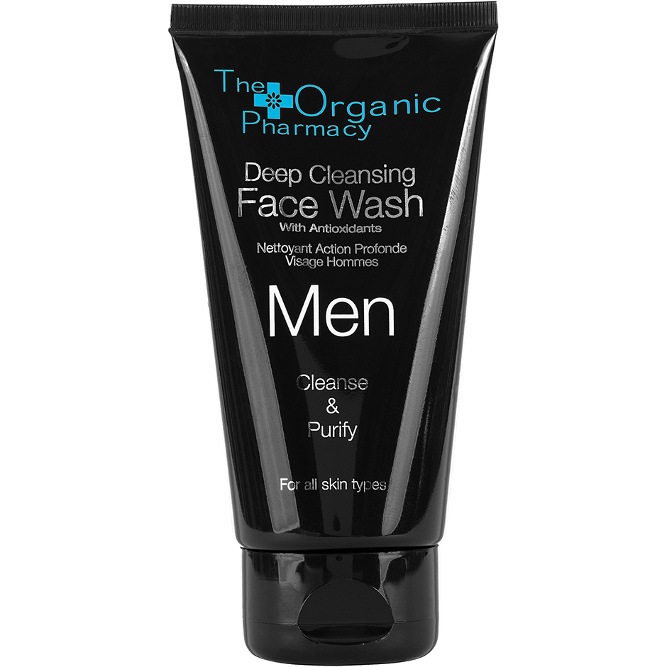 Men Deep Cleansing Face Wash, 75 ml The Organic Pharmacy Ansiktsrengöring