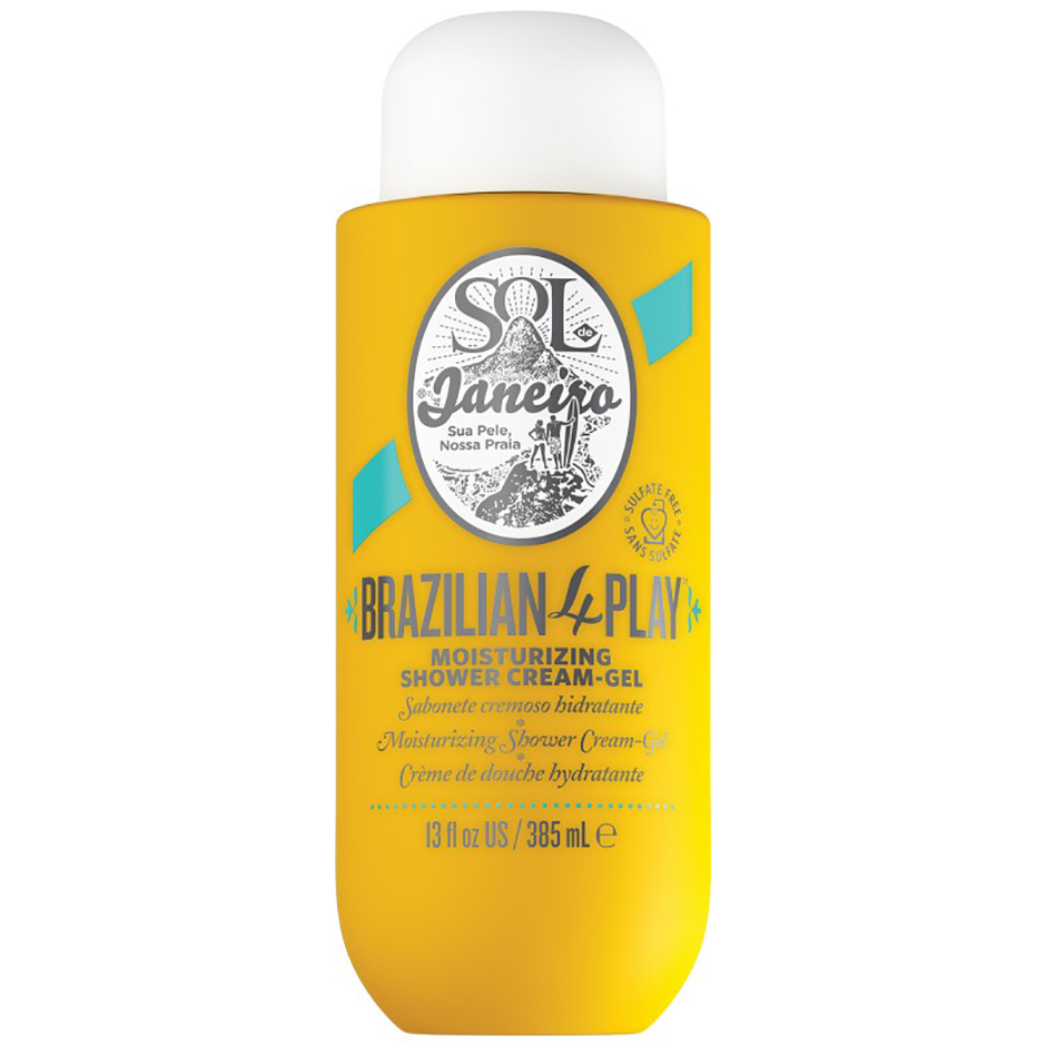 Brazilian 4 Play Moisturizing Shower Cream-Gel, 385 ml Sol de Janeiro Bad- & Duschcreme