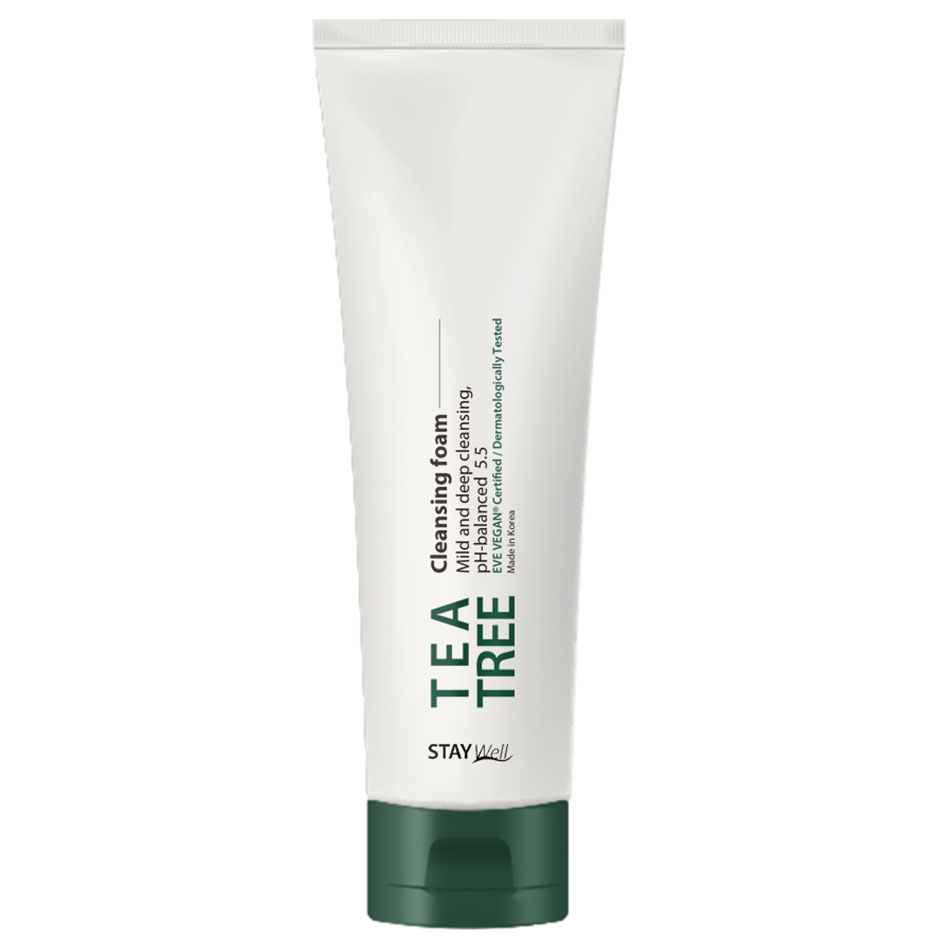 Vegan Tea Tree Cleanser, 130 ml Stay Well Ansiktsrengöring