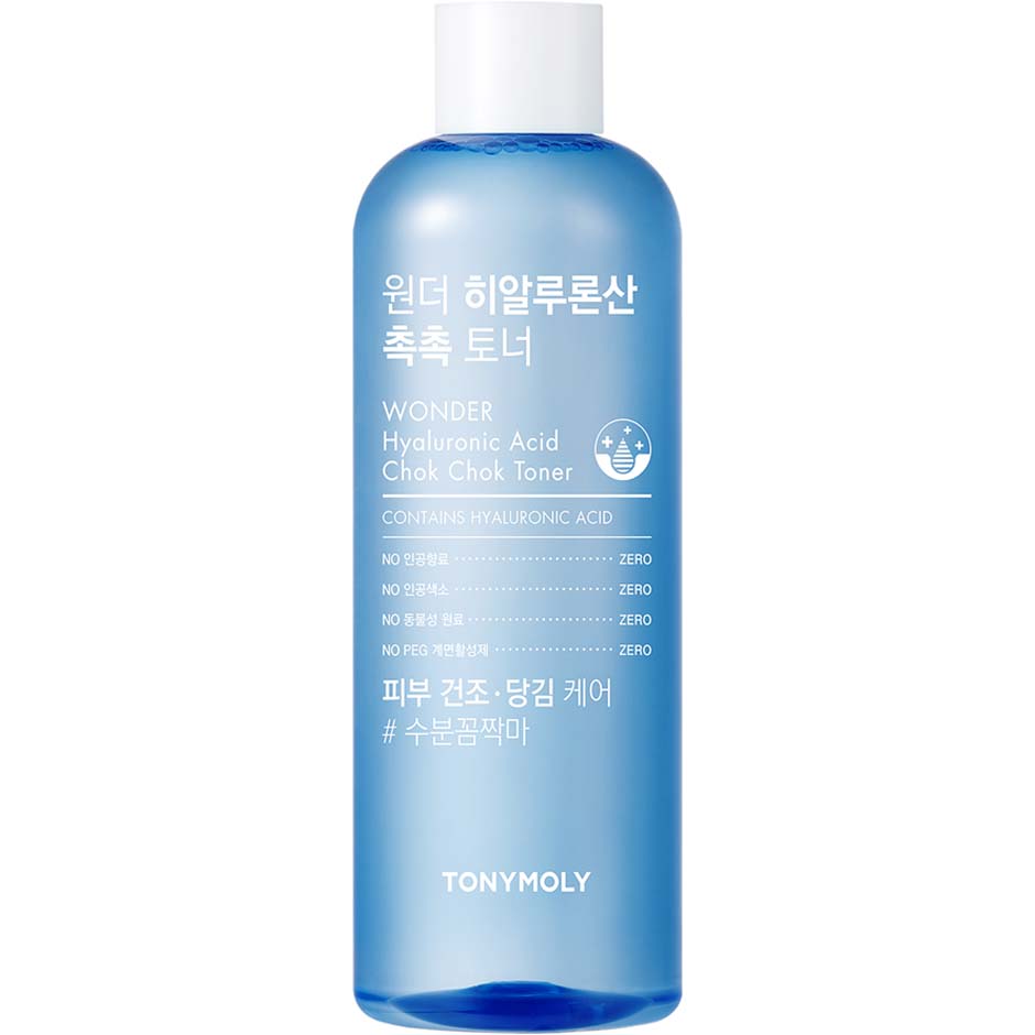 Wonder Hyaluronic Acid Chok Chok Toner, 500 ml Tonymoly Ansiktsvatten