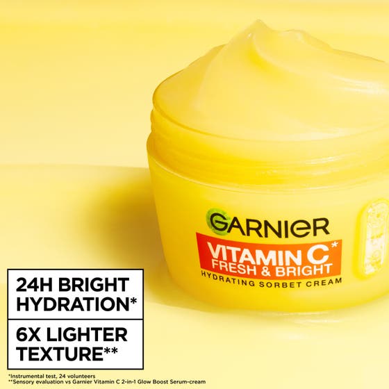 Vitamin C* Fresh & Bright Hydrating Sorbet Cream
