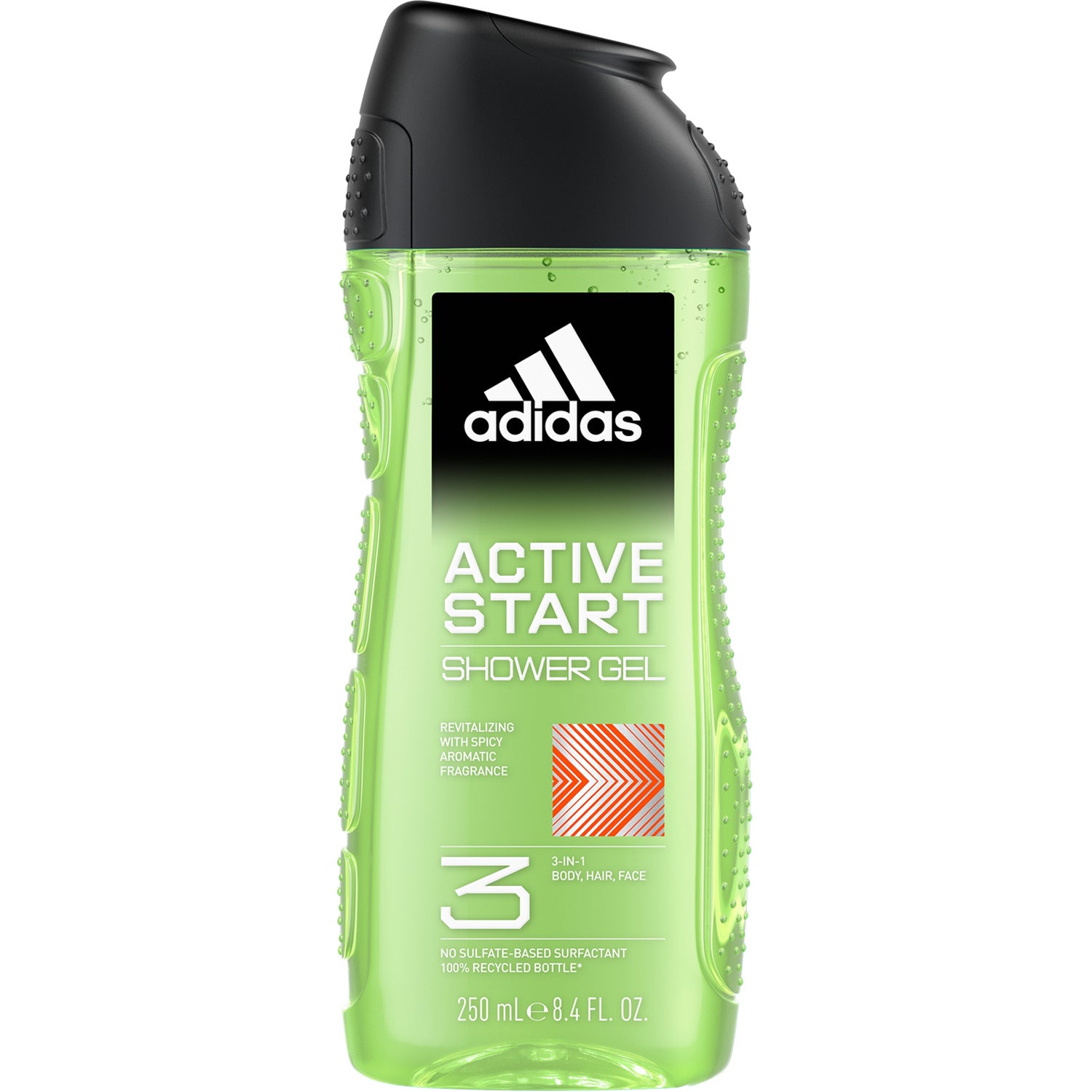 Adidas Active Start Hair Body Shower Gel for Him 250 ml
