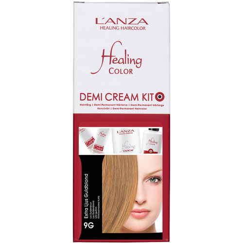 L'ANZA Healing Color Demi Cream Kit, 9G Extra Ljus Guldblond
