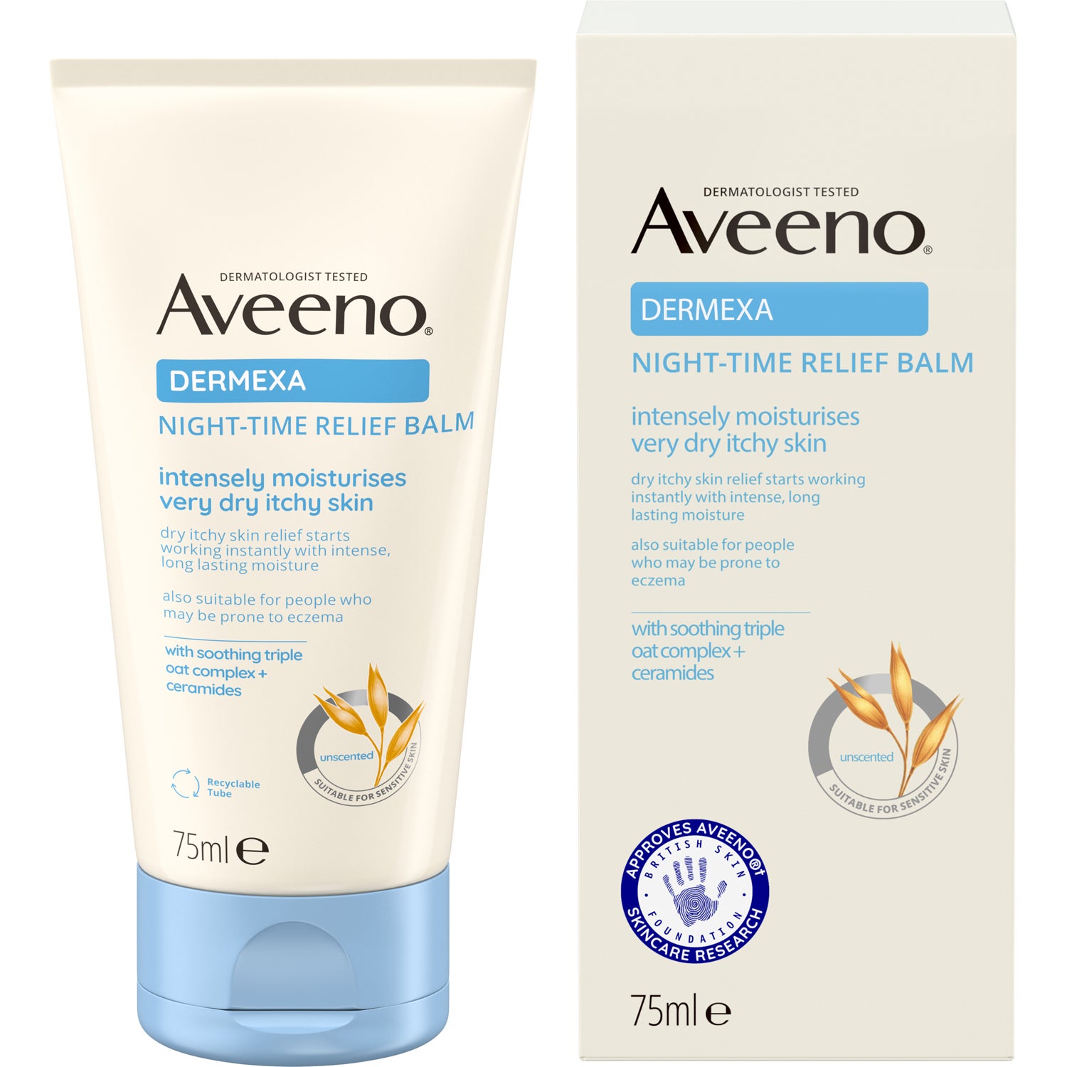 Aveeno Dermexa Fast & Long Lasting Balm 75 ml