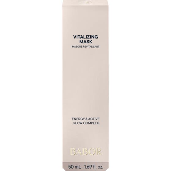 Babor Vitalizing Mask 50 ml vitaliserande mask i vit ytterförpackning för trött och glåmig hy