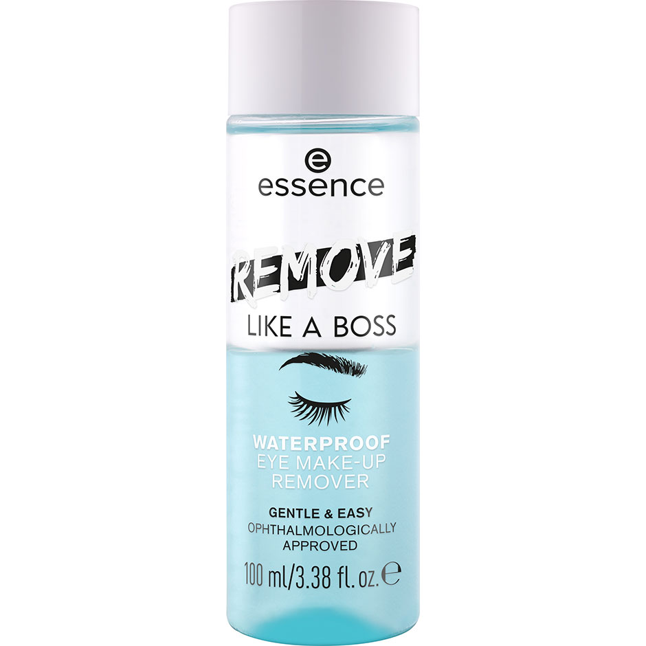 Remove Like A Boss Waterproof Eye Makeup Remover, 100 ml essence Remover