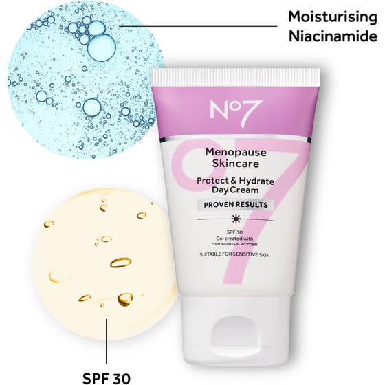 Menopause Skincare Protect & Hydrate Day Cream SPF30