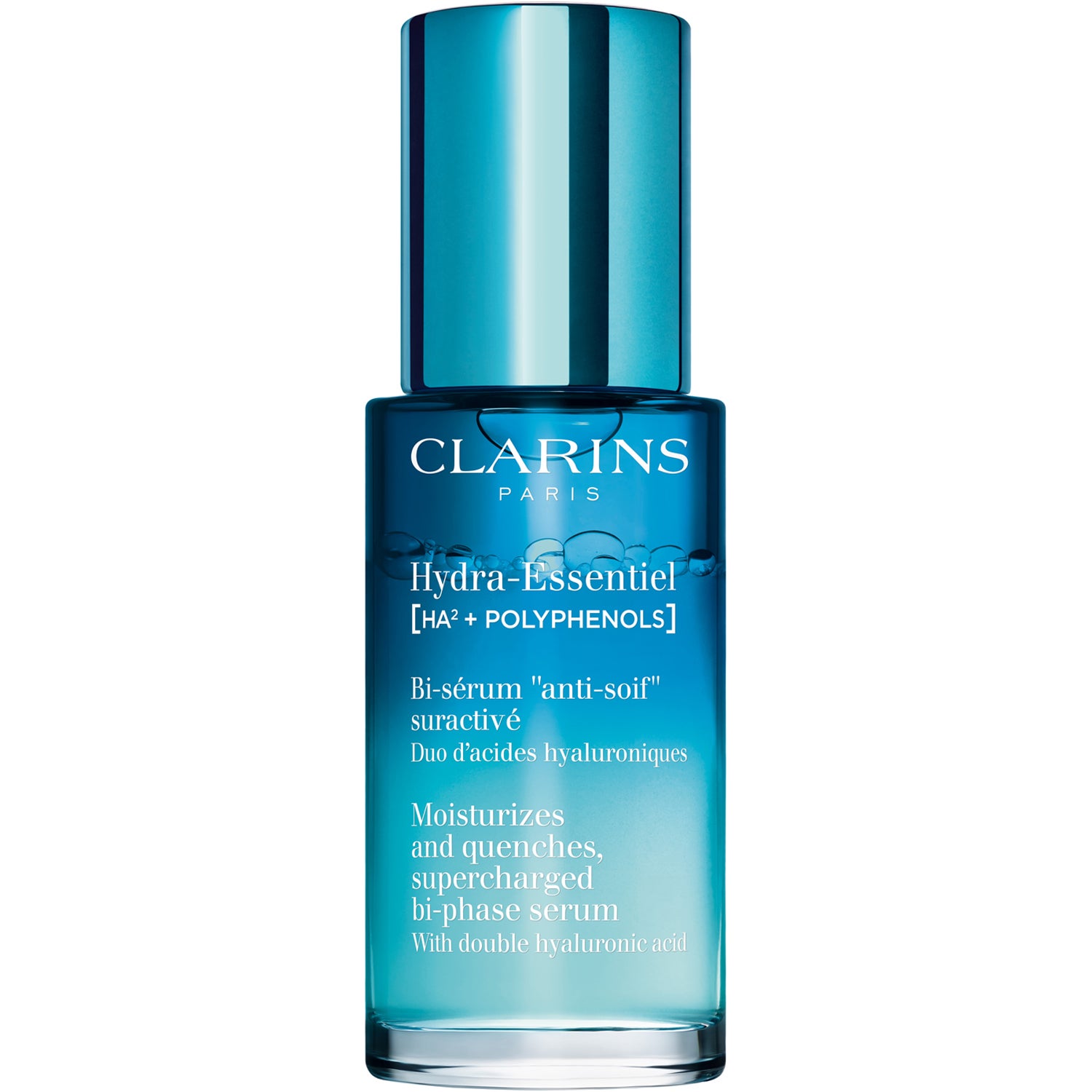 Clarins Hydra-Essentiel Moisturizes And Quenches Supercharged Bi-Phase Serum