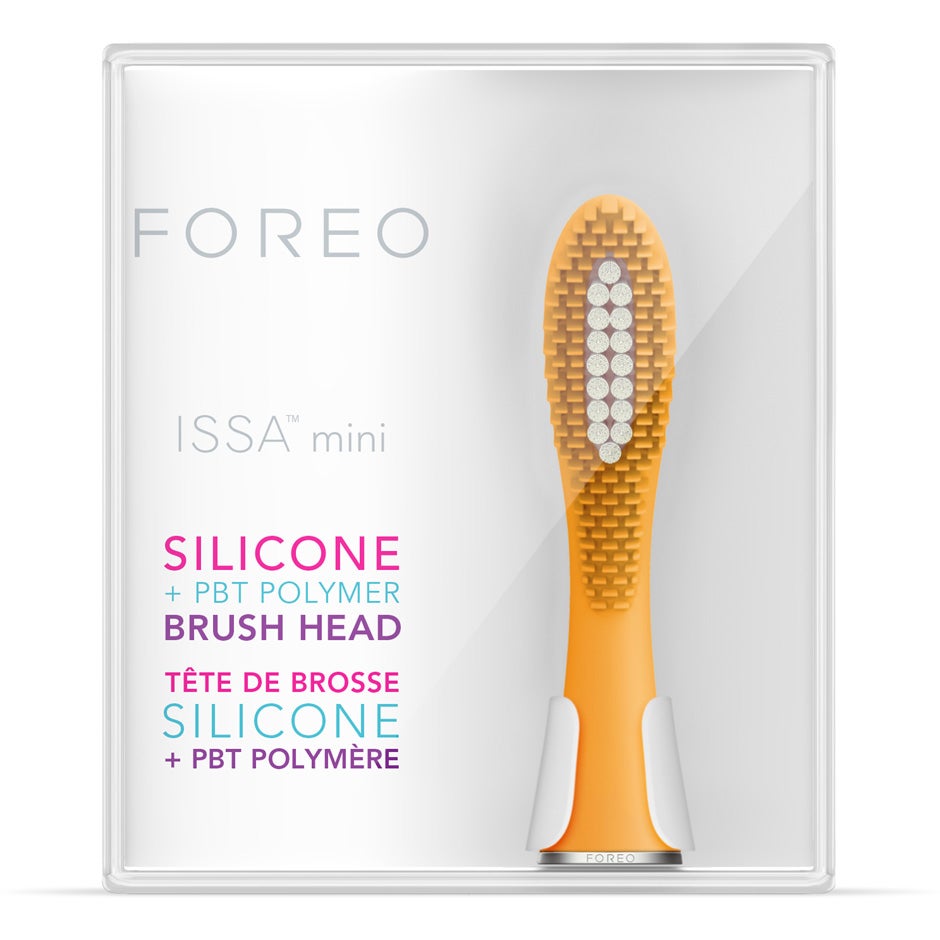FOREO ISSA Mini Hybrid Brush Head Mango Tango - 1 pcs