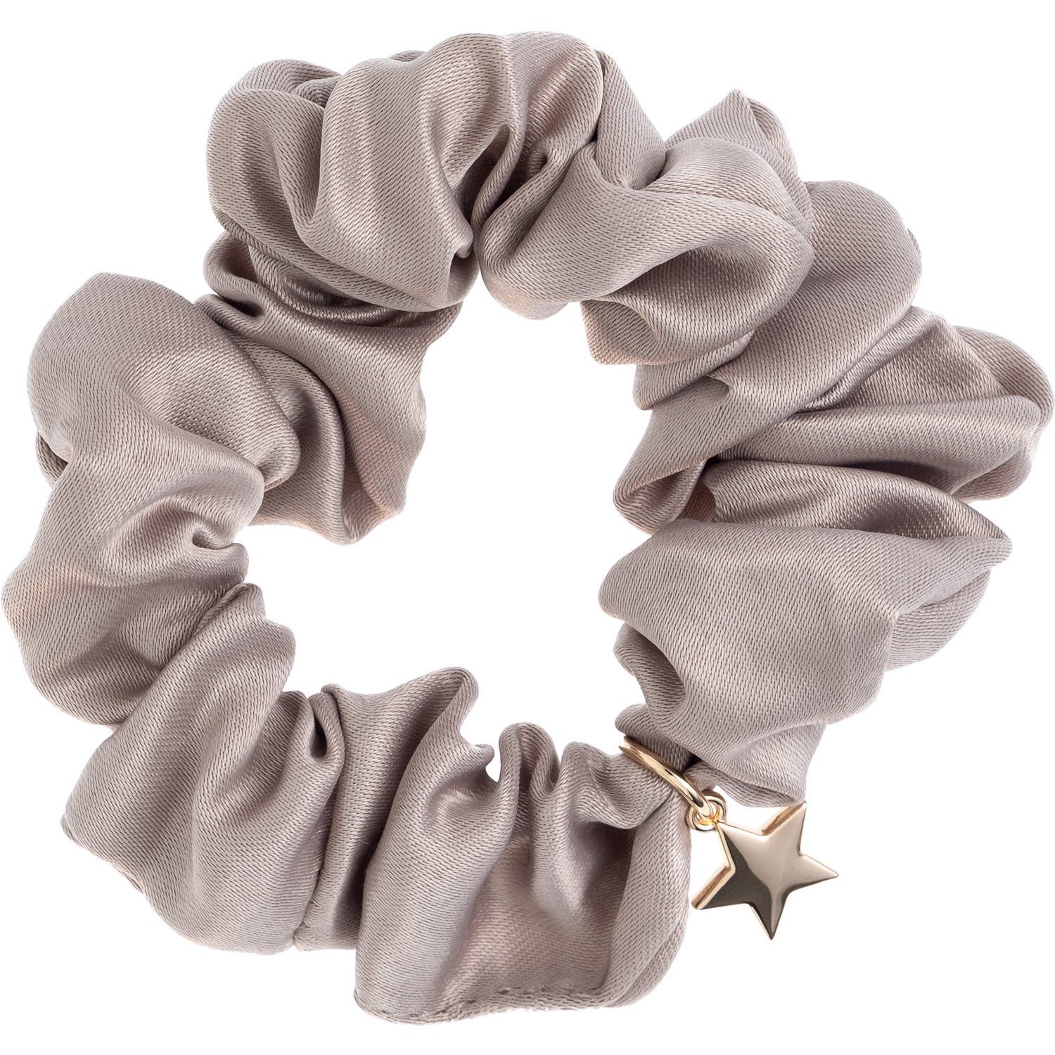 Dark Dark Satin Scrunchie Taupe - 1 pcs parfym