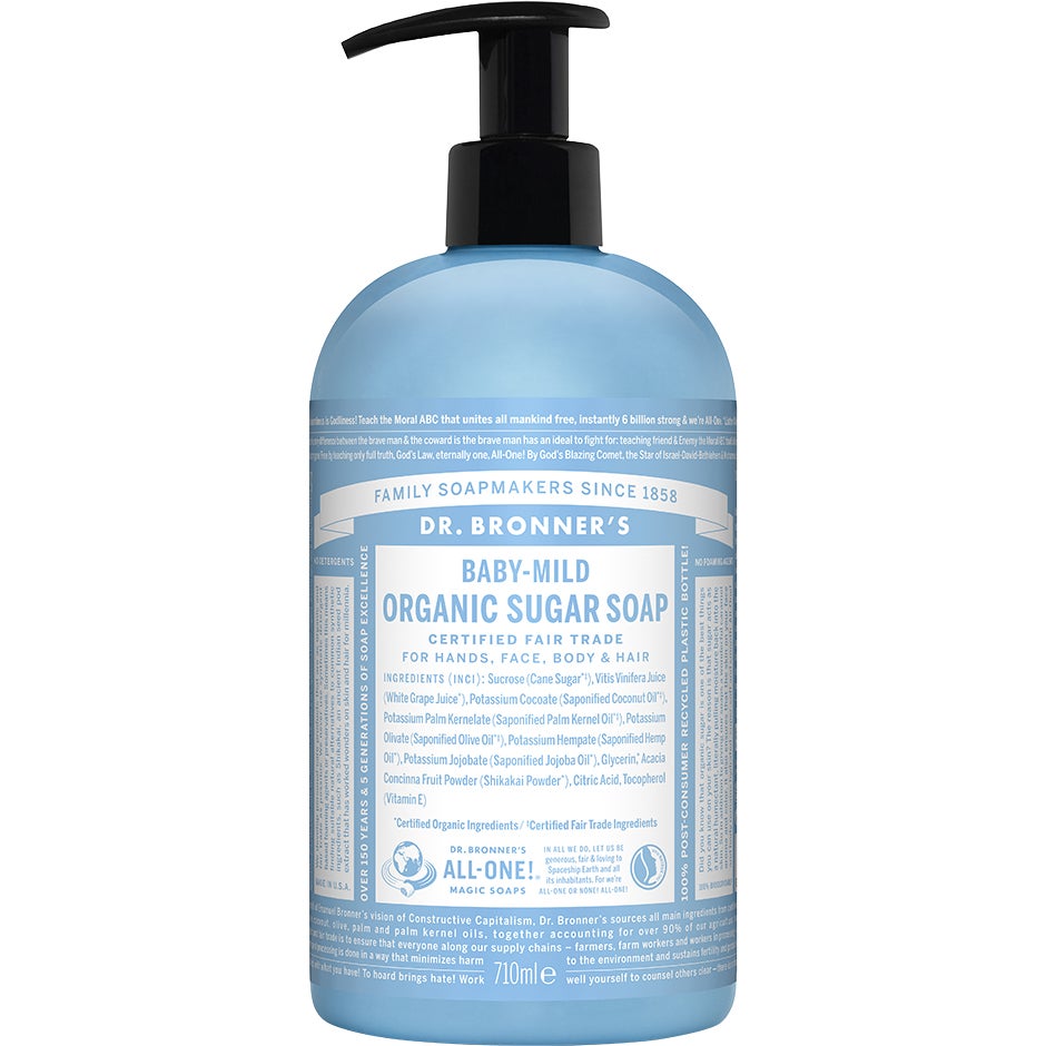 Dr-Bronner's Organic Sugar Soap Baby-Mild