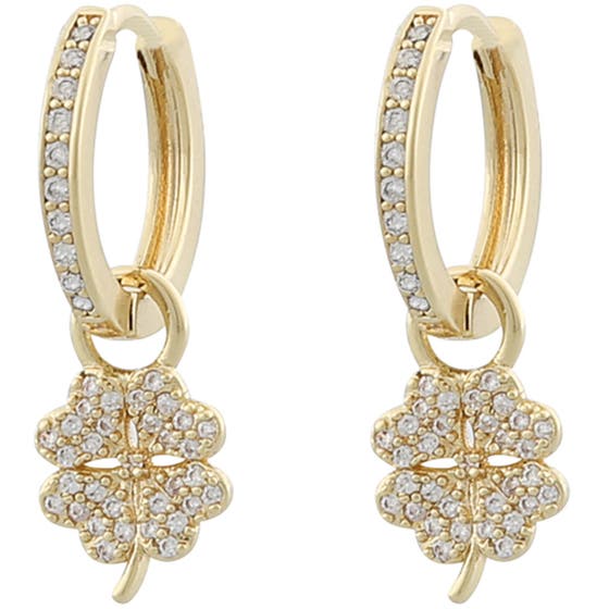 Milano Four-Leaf Clover Ring Ear