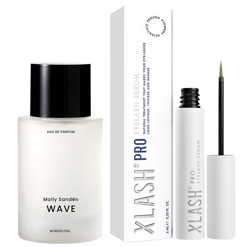 Wave & Xlash Eyelash Serum Set, Molly Sandén by Nordicfeel Damparfym