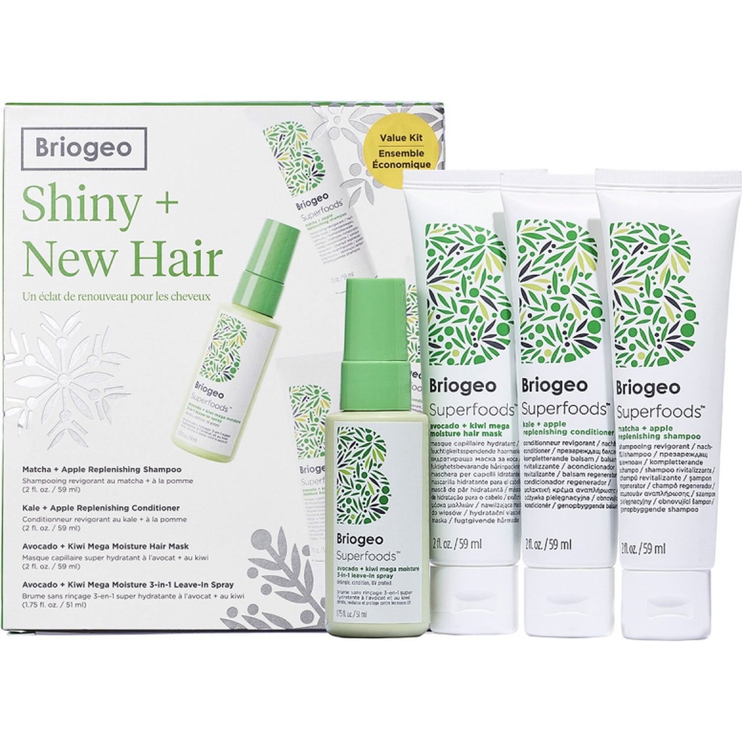 Briogeo Briogeo Superfoods Shiny + New Kit parfym