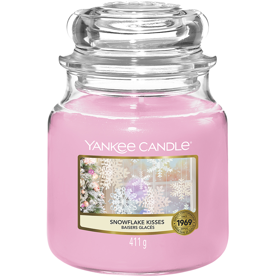 Classic Snowflake Kisses, Yankee Candle Doftljus