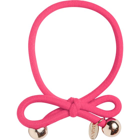 Hair Tie Gold Bead