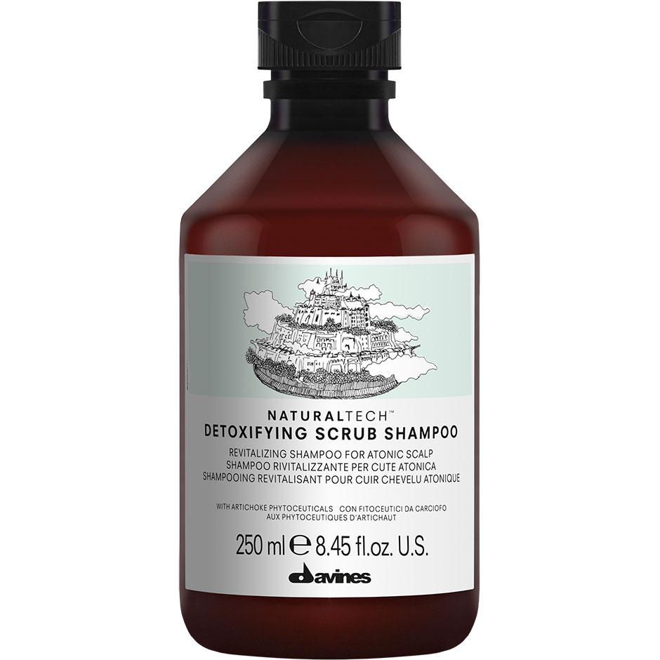 Detoxifying Scrub Shampoo, 250 ml Davines Schampo