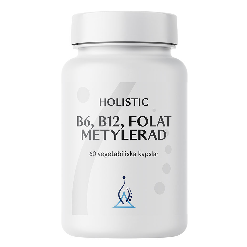 B6 B12 Folat Metylerad,  Holistic Kosttillskott