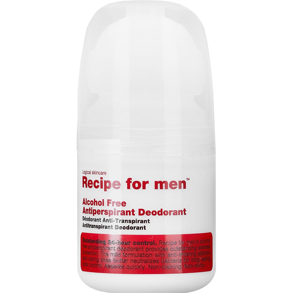 Recipe for Men Antiperspirant Deodorant,  60ml Recipe for men Herrdeodorant