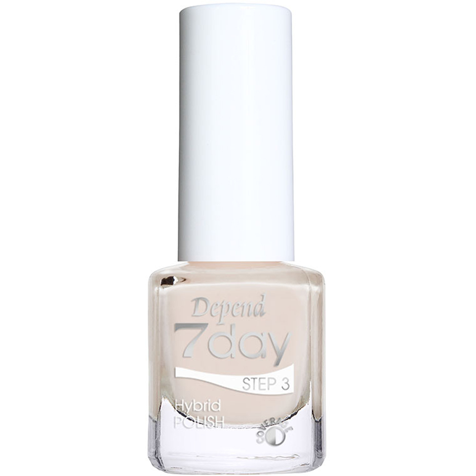 Depend 7day Hybrid Polish Milky White 5 ml