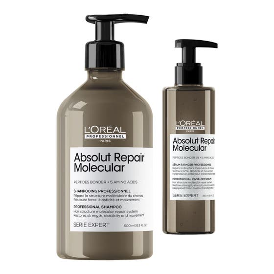 Absolut Repair Molecular Shampoo & Rinse-Out Serum