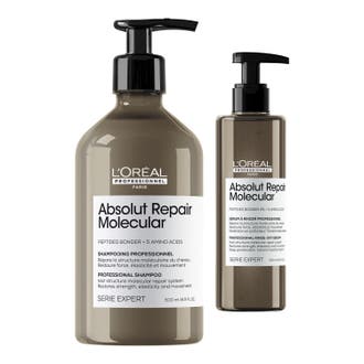 Absolut Repair Molecular Shampoo & Rinse-Out Serum