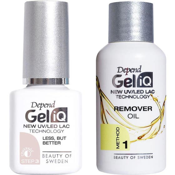 Gel IQ Less But Better & Remover Oil Set