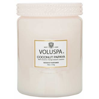 Large Jar Candle Coconut Papaya