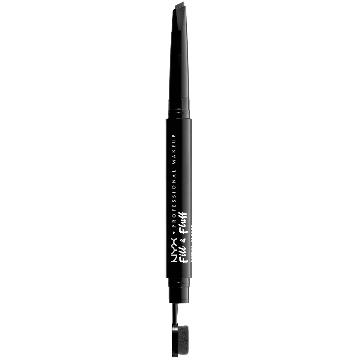 NYX Professional Makeup Fill & Fluff Eyebrow Pomade Pencil Black - 0,2 g