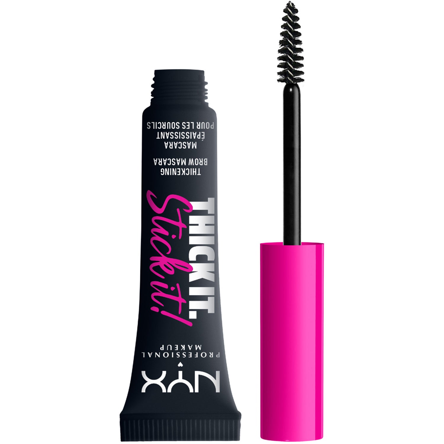 NYX Professional Makeup Thick it. Stick it! Brow Mascara Black 8 - 7 ml