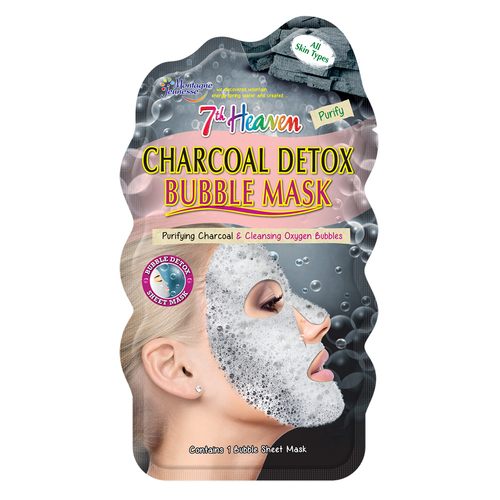 7th Heaven Charcoal Detox Bubble Sheet Mask