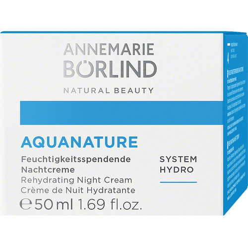 Annemarie Börlind Aquanature  Rehydrating Night Cream