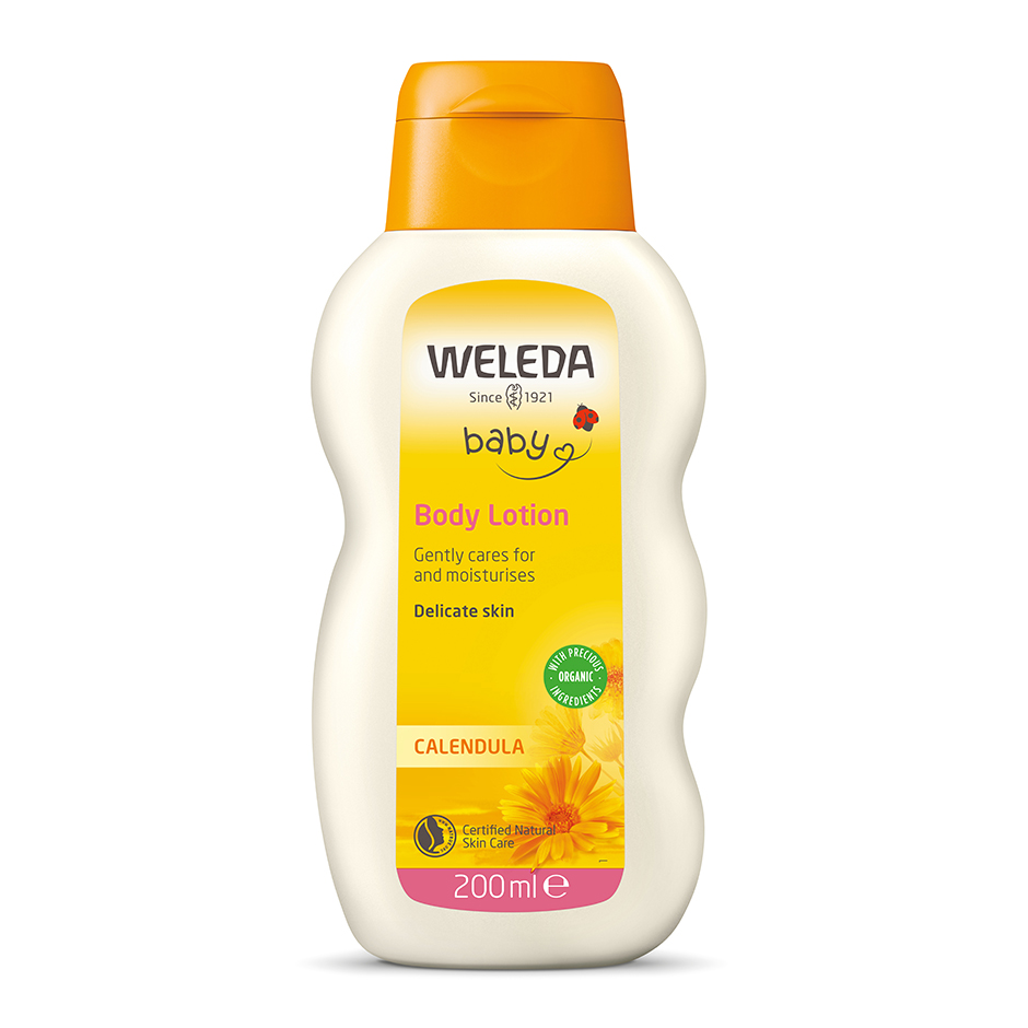 Weleda Calendula Body Lotion, 200 ml Weleda Mamma & Baby