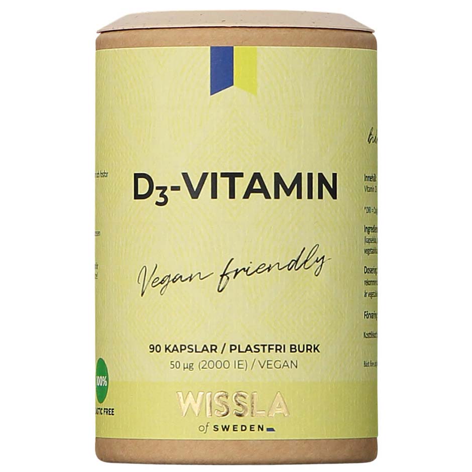 Vegan Vitamin D3, 90 st Wissla of Sweden Kosttillskott