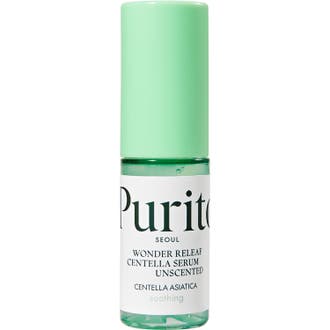 Purito Wonder Releaf Centella Serum Unscented 60 ml anti-inflammatoriskt serum i grön plastflaska