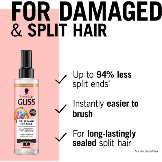 Gliss Express-Repair-Conditioner Spray Split Hair Miracle