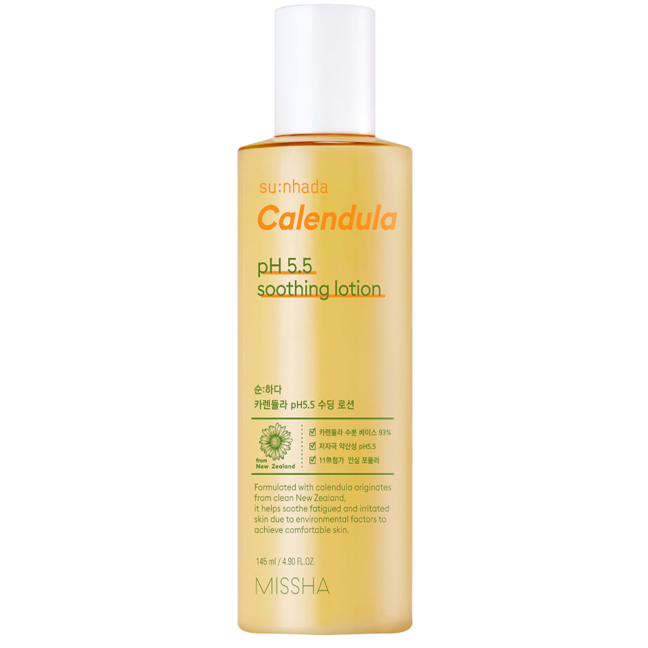 Su:nhada Calendula pH 5.5 Soothing Lotion, 145 ml MISSHA Allround